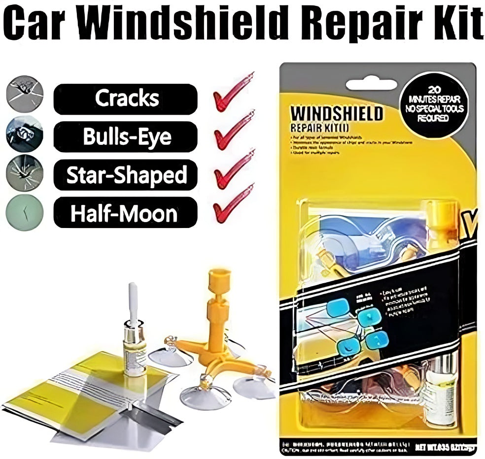 Glass Crack Repair Kit