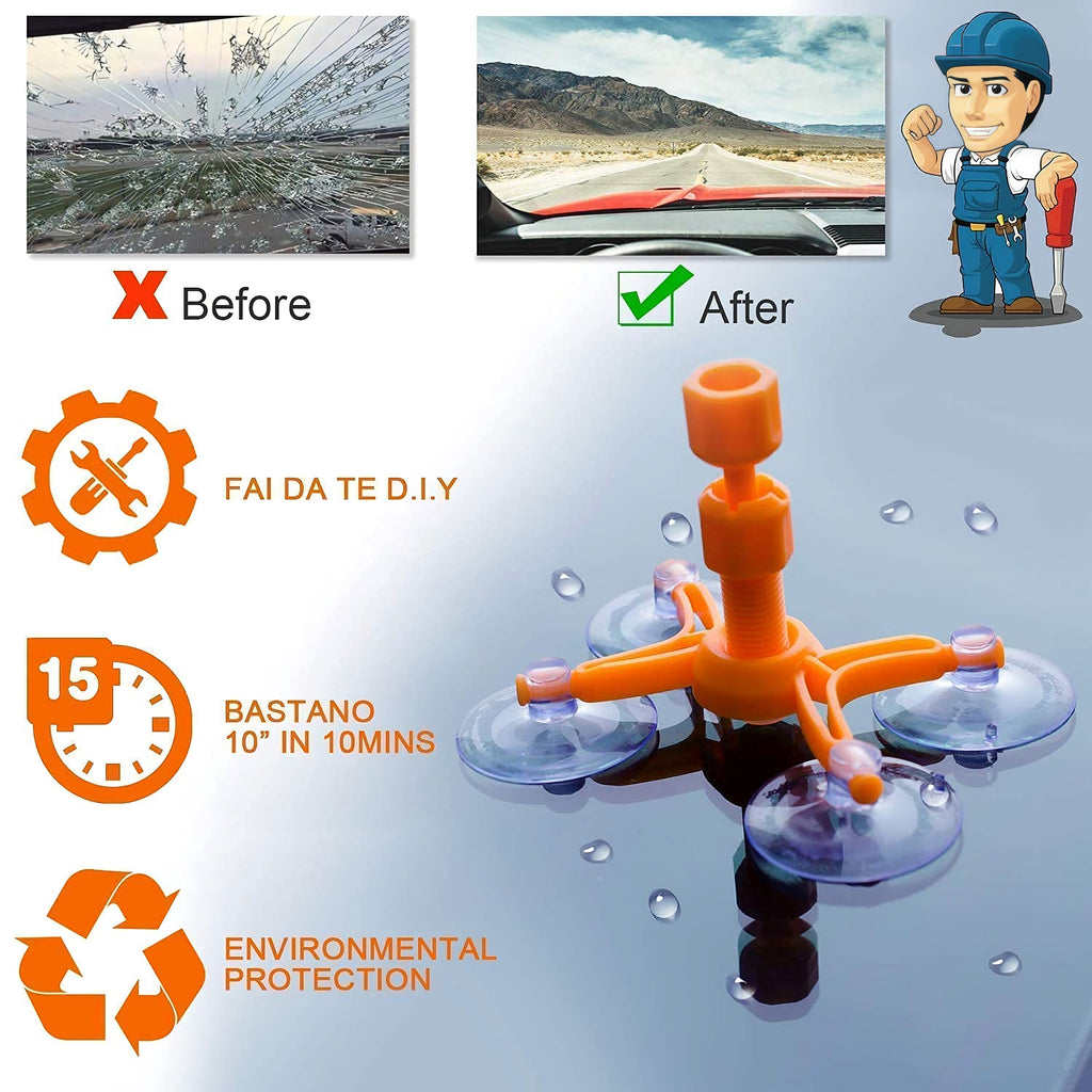 Glass Crack Repair Kit